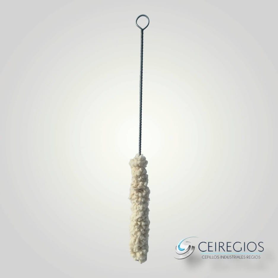Escobillón cerdas de algodón
