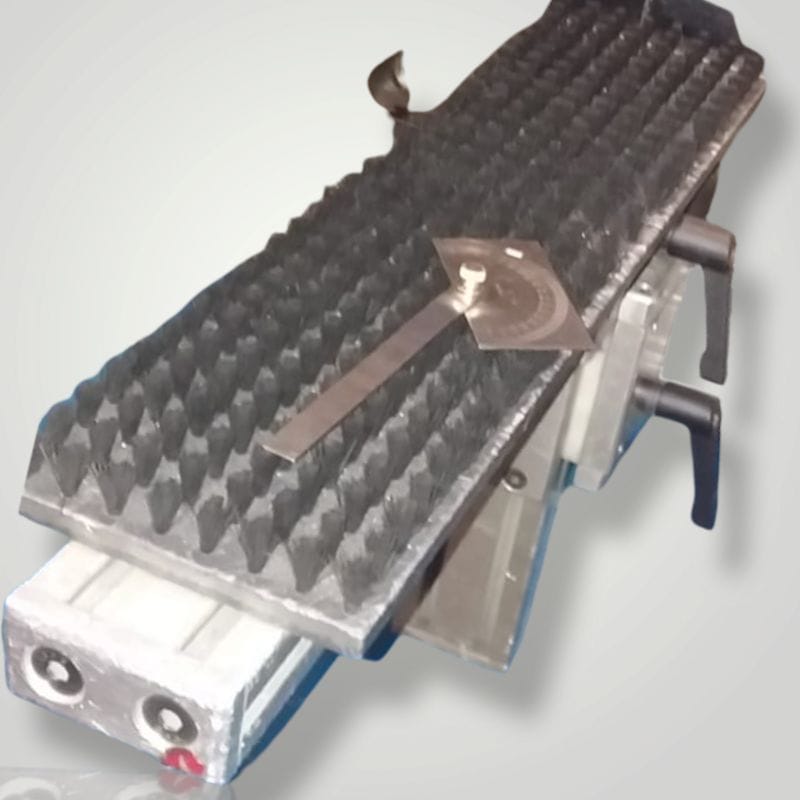 Placa de cepillo con base metálica | Cepillos Industriales Regios